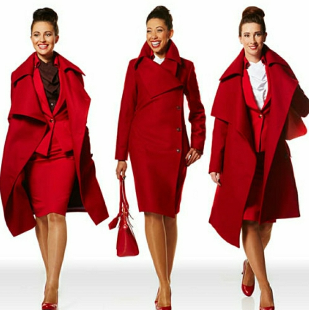 Genuine Virgin Atlantic vivienne Westwood Coat